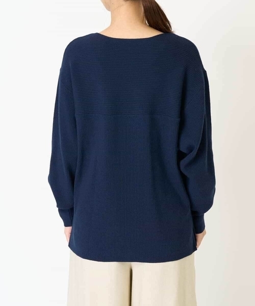 a.v.v（アー・ヴェ・ヴェ） ニット セーター 「WEB限定/洗える」切替