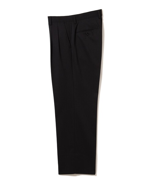 B：MING by BEAMS（ビーミング by ビームス） スラックス ウールライク