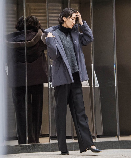 la.f ニット セーター モヘアスパンコールニット「手洗い可能