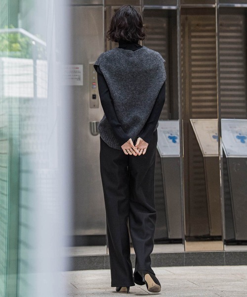 ニット セーター モヘアスパンコールニット「手洗い可能」 レディース la.f ニット セーター モヘアスパンコールニット「手洗い可能