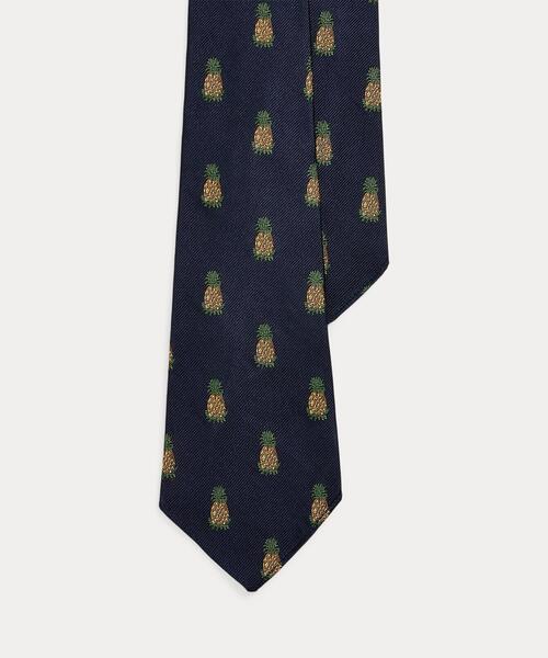 ヴィンテージ　Ralph Lauren ポロベア柄 ネクタイ POLO Ralph Lauren Bear SILK TIE ポロ・ベアー シルク ネクタイ