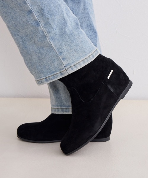 HIMIKO 25cm ブラック ショートブーツ HIMIKO 「HIMIKO」 ショートブーツ 23.5cm ブラック レディース