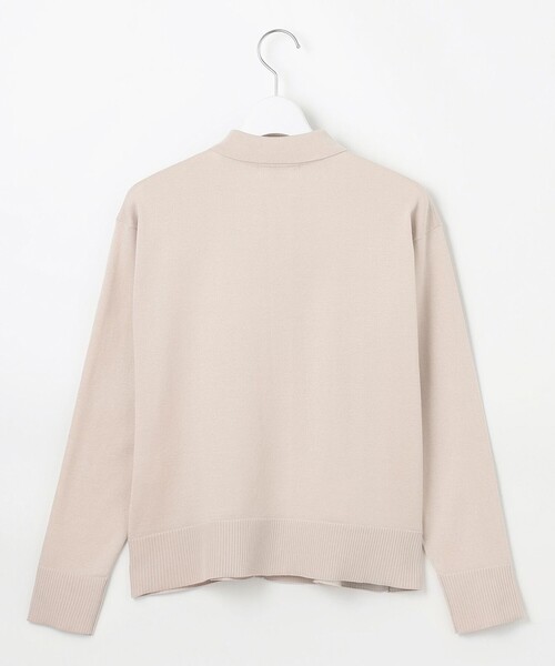 J.PRESS LADIES 【洗える】ニットポロ カーディガン M J.PRESS｜【洗える】ニットポロ カーディガン | Rakuten Fashion(楽天