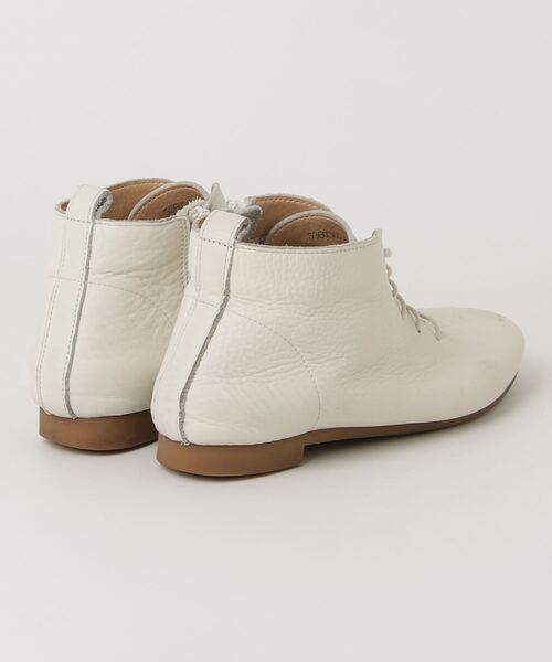 「ENあしながおじさん」 ショートブーツ 22.5cm アイボリー レディース_画像2