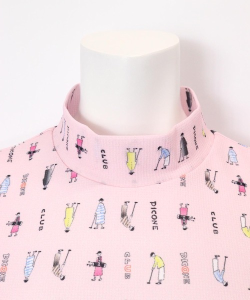 Picone CLUB（ピッコーネクラブ） tシャツ 半袖 ゴルフピコ柄プル