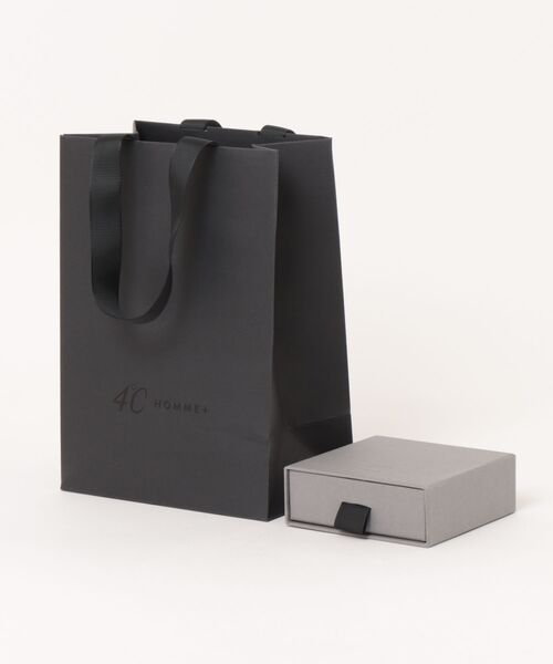 4℃ HOMME+ ピアス シルバー フープ メンズ レディース