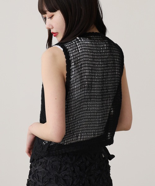 独特の素材 美品】23SS アダワス ADAWAS ベスト ジレ ツィード