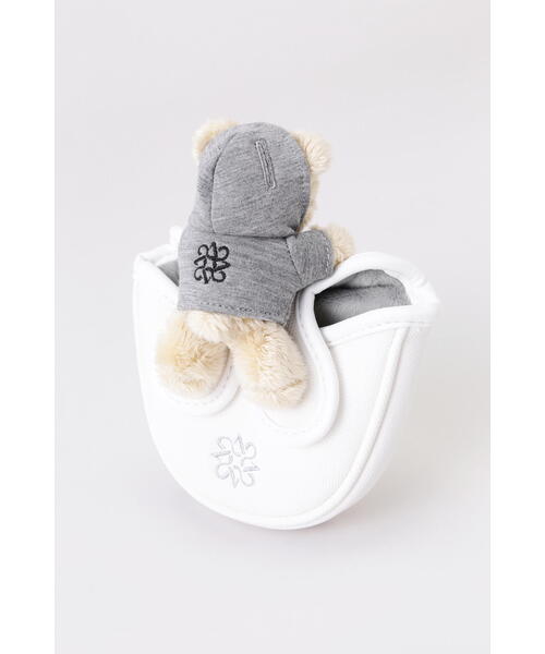St.Andrews - 未使用　タグ付き　St ANDREWS パター用マレット用ヘッドカバー　クマ付 St.Andrews - 未使用 タグ付き St ANDREWS パター用マレット用