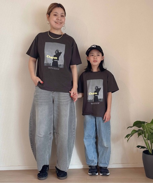 今期ピュアルセシン 【＠remi_usus企画】CharmフォトプリントTシャツ pual ce cin tシャツ 「＠remi_usus企画」CharmフォトプリントT