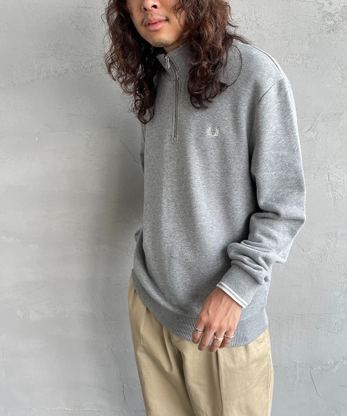 「FRED PERRY」 スウェットカットソー 10 ブラウン レディース 楽天市場】フレッドペリー FREDPERRY トレーナー メンズ クルー