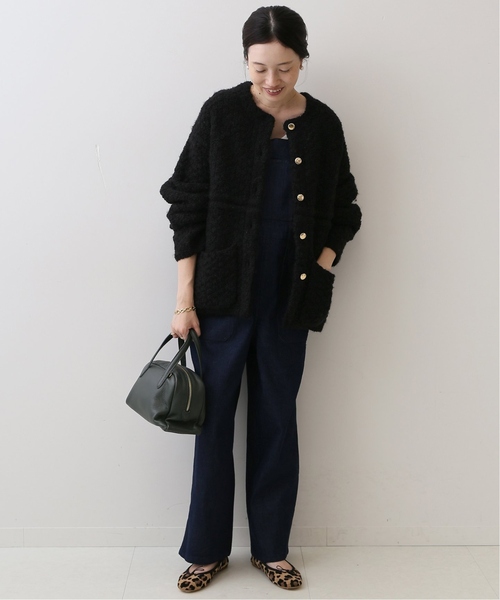 SLOBE IENAイエナ未使用級＊ジャケットライトツィードオフィスカジュアル SLOBE IENAイエナ未使用級＊ジャケットライトツィードオフィス