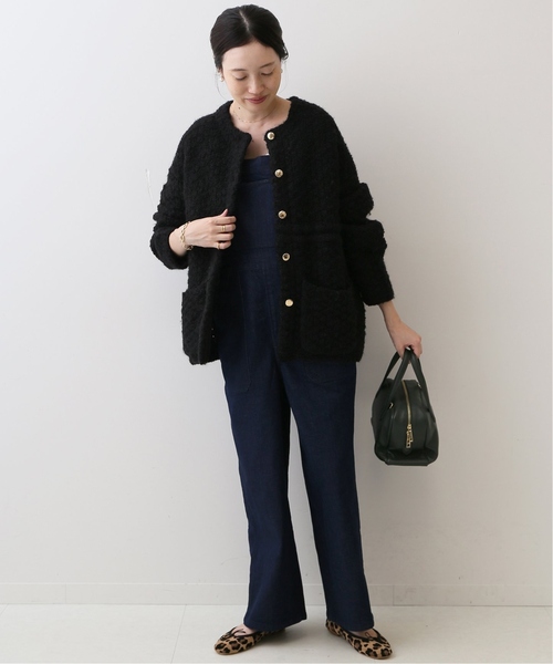 SLOBE IENA（スローブイエナ） ツイードジャケット FREE アイボリー