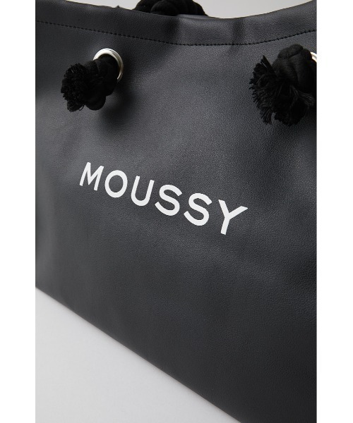 【新品】MOUSSY F／L SHOPPER バッグ♡マウジーレザートートバッグ 即発送/正規品】MOUSSY F／L SHOPPER バッグ♡レザートート