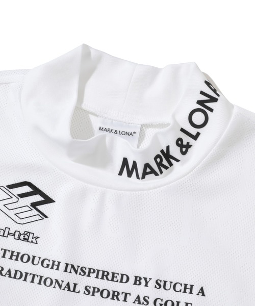 MARK&LONA tシャツ Motion Skull Mock Neck | MEN メンズ