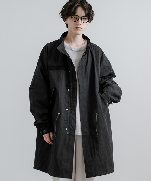 「Rocky Monroe」 コート L グレイッシュベージュ メンズ_画像2