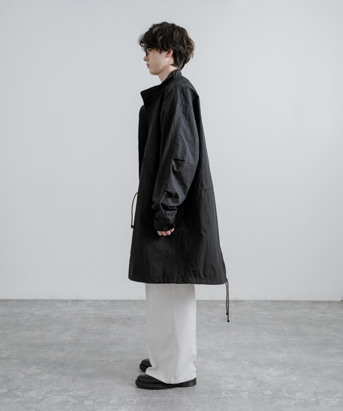 「Rocky Monroe」 コート L グレイッシュベージュ メンズ_画像7