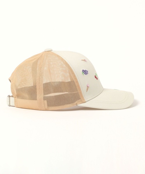 nobody メッシュキャップ ホワイト/ブラウン/ NEW ERA ニューエラメッシュキャップ 9FORTYA-FRAME MLB ONSPOTZ