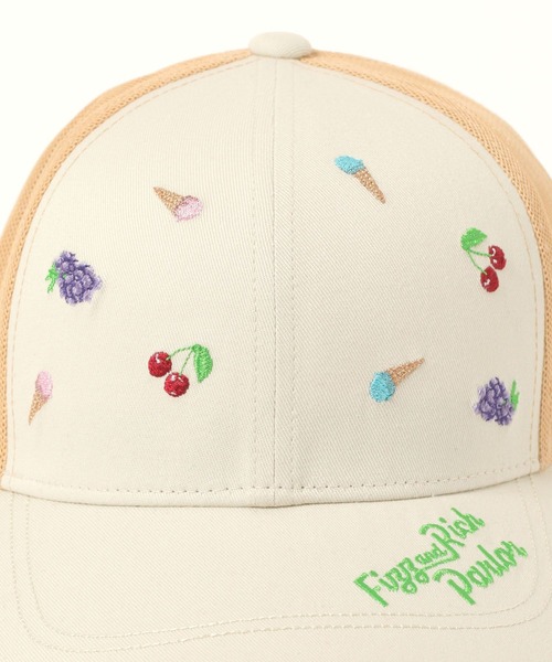 サプライヤー帽子キャップレディース メンズピンク ロゴメッシュキャップ 帽子 パロディー メッシュキャップ ダースフェイス メンズ