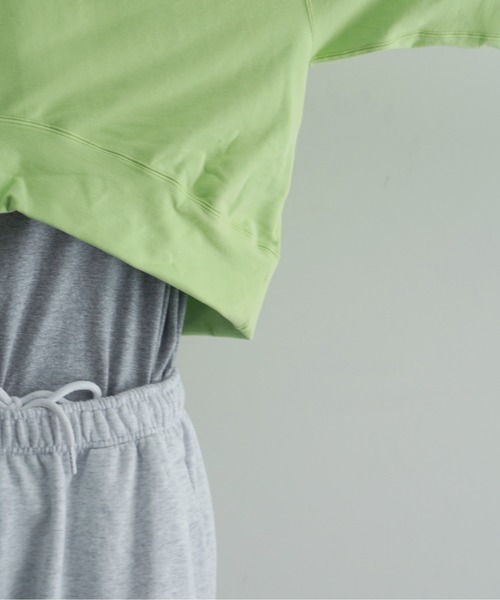 WhoWhat トレーナー スウェット who what SWEAT NO NECK メンズ