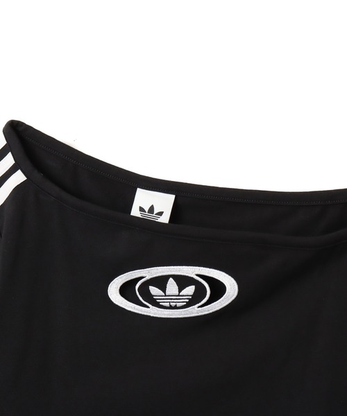 adidas tシャツ OFFSHOULDER TEE / アディダス オフショルダー