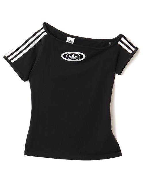 adidas tシャツ OFFSHOULDER TEE / アディダス オフショルダー