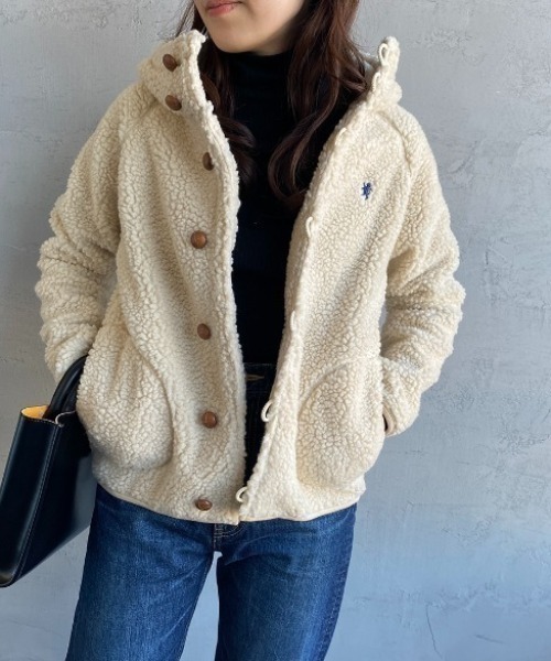 最終値下げ　ジムフレックス　美品　アウター 16サイズ GYMPHLEX（ジムフレックス） ジャケット 16 オフホワイト レディース