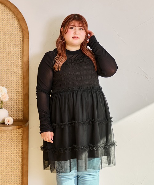 louiosy ルオシー LL キャミソールフレアワンピース Louiosy 「Louiosy」 キャミソールワンピース LL ブラウン系