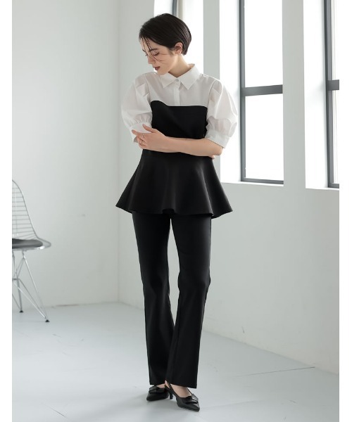 MEISM（ミズム） ブラウス シャツ 半袖 「2025SS COLLECTION」「MEISM