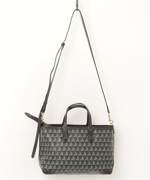 ★ANYA HINDMARCH★ EYES 2WAYハンドバッグ ANYA HINDMARCH 「ANYA HINDMARCH」 EYES 2WAYバッグ - ブラック