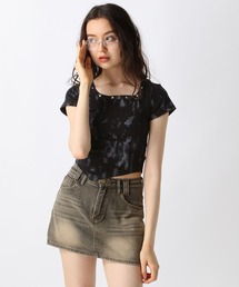 tシャツ 「2025SS」スタッズスクエアＴシャツ レディース｜ZOZOTOWN Yahoo!店
