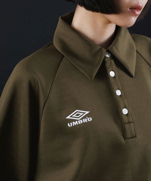 UMBRO オリーブ 長袖ポロシャツ UMBRO 半袖ポロシャツ 鹿の子[品番：OE000008722]｜Rocky Monroe