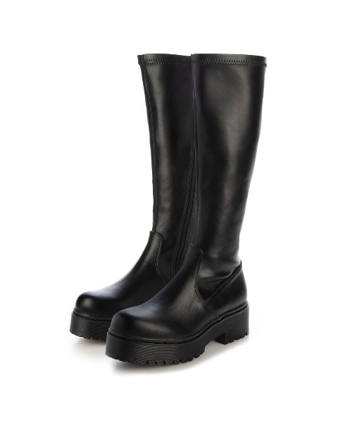 EVOL（イーボル） ブーツ 「S-LLサイズ展開・美脚効果あり」ストレッチ