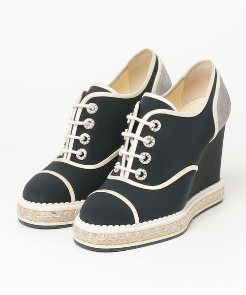 CHANEL ネイビー バレエシューズ 37,5 CHANEL - CHANEL シャネル バレエシューズ ネイビー