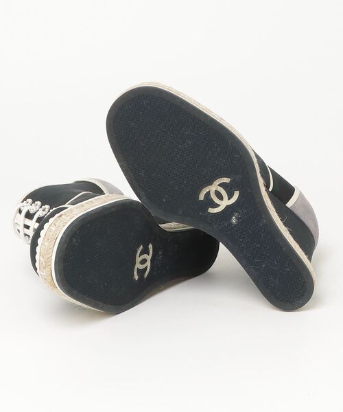 CHANEL 「CHANEL」 シューズ 36 ネイビー レディース : ZOZOTOWN