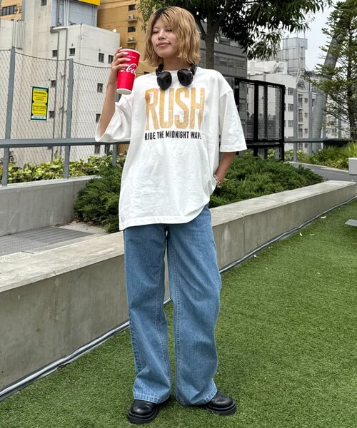 「CIAOPANIC TYPY」 「suitch」半袖Tシャツ MEDIUM ブラック メンズ