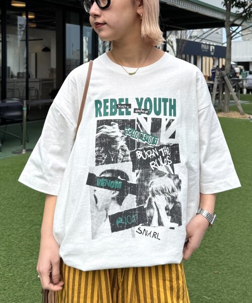 「CIAOPANIC TYPY」 「suitch」半袖Tシャツ MEDIUM ブラック メンズ