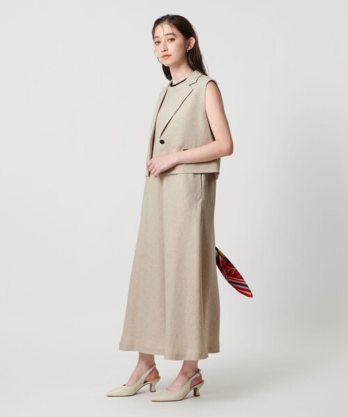 ユナイテッドアローズ ジレ　ワンピース UNITED ARROWS ワンピース Spiree IAS -UVカット 接触冷感