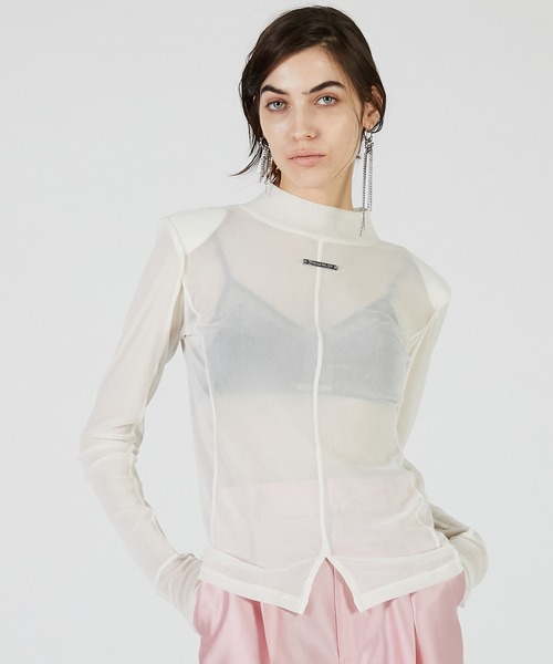 「2025Autumn Pre-Order」ベロアタートルトップ / Velour Turtleneck Top レディース