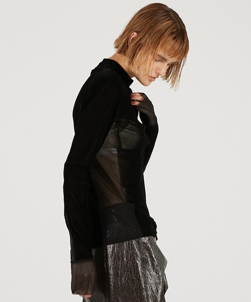 PRANK PROJECT（プランクプロジェクト） ベロアタートルトップ