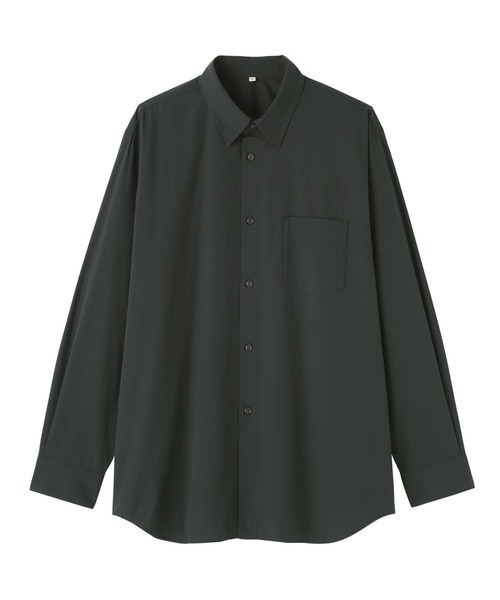 MUJI Labo シャツ 「MUJI Labo」紳士 ポプリンレギュラーカラーシャツ