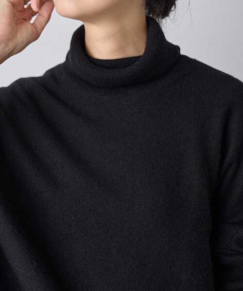 BEARDSLEY ブラック 五分袖ニット新品未使用品 BEARDSLEY｜ニットコンビドルマンブラウス | Rakuten Fashion