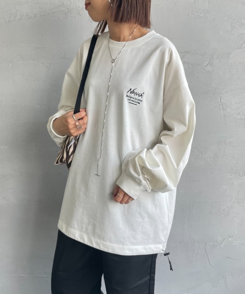 NANGA tシャツ 「WEB先行予約」「NANGA/ナンガ」 ブランドロゴ