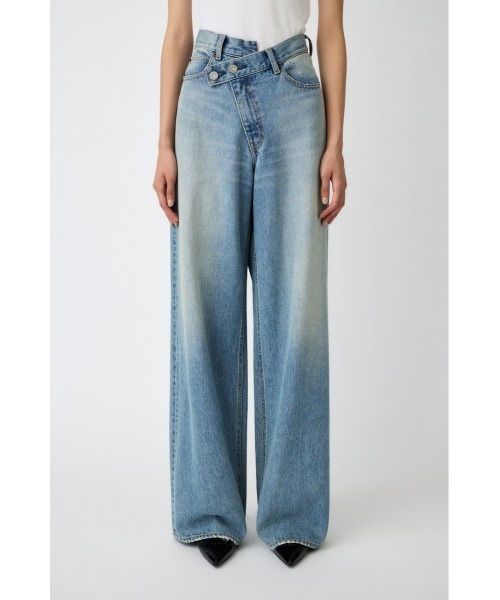 MOUSSY（マウジー） ジーンズ デニム デニムパンツ CROSS WAIST WIDE
