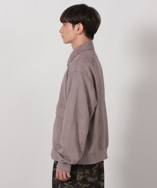 LAKOLE（ラコレ） ブルゾン アウター スエードショートブルゾン