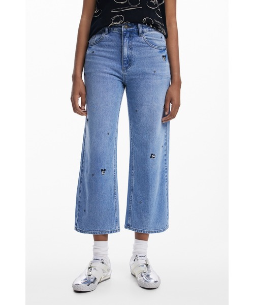 Desigual（デシグアル） ジーンズ デニム デニムパンツ ミッキーマウス