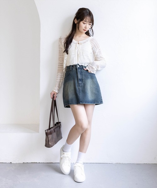 clear デニムスカート デニムミニスカート(セット可) : ZOZOTOWN Yahoo