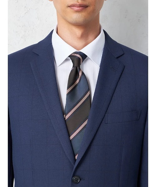 セットアップ 「WEB限定」 上下セットアップスーツ 2つボタン ウインド