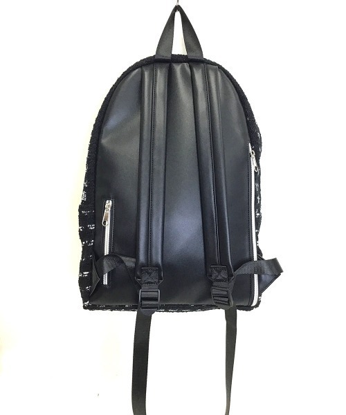 a-jolie（アジョリー） デイバック リュック 一粒パール付きツイード