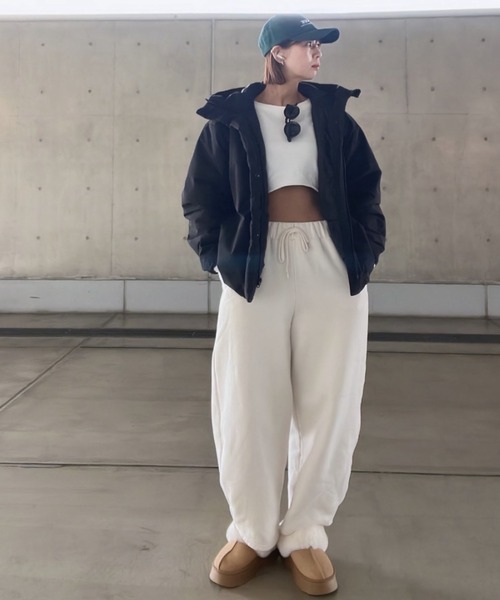 8 ダウンジャケット ダウン 撥水加工ポリピーチ中綿防風ジャケット