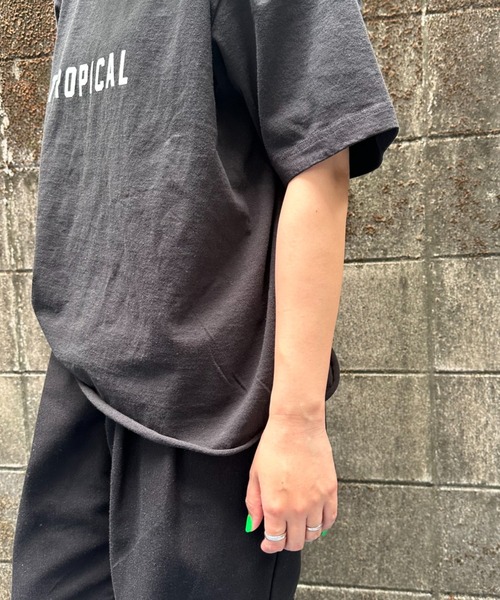 「FUNG」 半袖Tシャツ M ブラック レディース_画像3